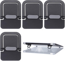 4PCS Portable Keyboard Riser Self Adhesive Laptop Stand Mini Invisible Computer picture