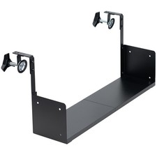 VIVO Single or Dual-Tier Hanging Shelf System, 12 or 24 inch Shelves picture