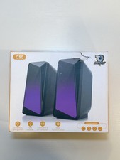 2 0 Computer Speakers USB Powered 3 5 mm  Bluetooth Speakers for Desk picture