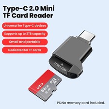 Type-C Mini TF Card Reader USB 2.0 External Storage for Universal picture