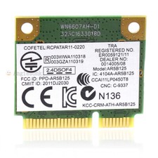 Atheros AR5B125 AR9485 Dell DW1506 Half Mini Pcie WiFi Card MNRG4 MXX0D picture