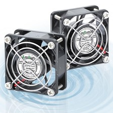 IP67 60mm 12v Waterproof Fan, 2pin Small Computer Cooling Fans 2pcs picture