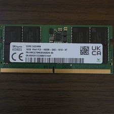 SK hynix 16GB (1x16GB) DDR5-4800 SODIMM Laptop Memory RAM 4800MHz picture