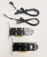*Lot of 2* Dell PERC H730 12Gb/s SAS RAID Controller 044GNF w/ Cables picture
