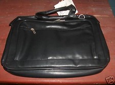 Stebco 254731 Leather Look Laptop Briefcase Fits most 17 inch laptops picture