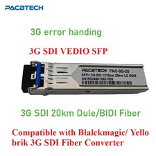 3G 4K Video SDI SFP Dual Fiber 20KM compatible with Blackmagic BMD Yellobrik picture