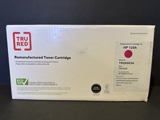 Tru Red Toner Cartridge TRQ6003A for HP 124A Cartridges Magenta picture