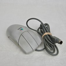 Vintage Logitech 3 Button Mouse Model M-S43 with Wired PS2 Connector  picture