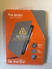 Solo New York Slim Case. Fits Ipad 10.2 New Item. Grey picture