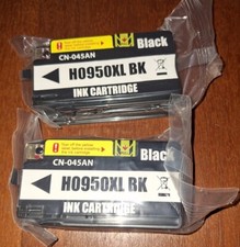 New 950XL H0950XL BK Black Ink Inkjet Cartridge for HP Printer CN045AN Qty 2 picture