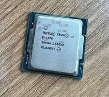 Intel Xeon E-2378 LGA1200 2.6GHz 8C/16T CPU Support Supemirco X12STL-F C252 picture