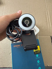 Stream Webcam USB Black Autofocus Built-In Mic H.264 Background Replacement picture