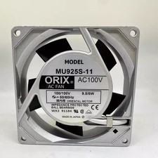 1PCS ORIX MU925S-11 AC100V 9.5/8W 90*90*25MM Aluminum Frame Cooling Fan picture