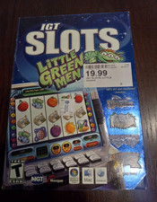 IGT Slots Little Green Men Casino/Slots Game CD Mac Windows Vista English picture