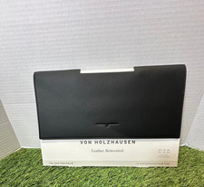 NEW Von Holzhausen The iPad Portfolio Leather Reinvented Case 11 Inches Black picture