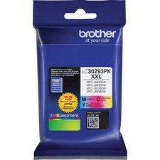 Genuine Brother LC30293PK XXL Cyan Magenta Yellow Ink Cartridges - EXP 12/2027 picture