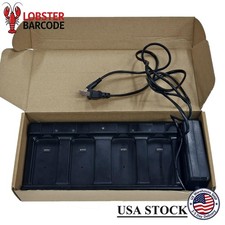 4-slot Battery Charger w/Power Supply for Honeywell CK70 CK71 CK75 (871-230-101) picture