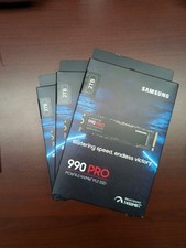 Samsung 990 PRO 2TB NVMe PCIe 4.0 M.2 2280 (MZ-V9P2T0B/AM) Internal SSD picture