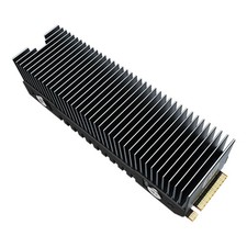 JEYI M.2 SSD Heatsink Heavy Duty Aluminum NVME NGFF Cooler 38 Fins Godfins picture