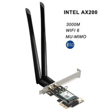 PCIE WiFi6 Adapter Wireless Bluetooth Network dongle PCIE Network Card 3000Mbps picture