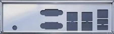 I/O Shield For ASRock Rack C3558D4I-4L Motherboard Backplate IO Rear Baffle picture