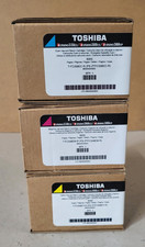 3 Toner Toshiba T-FC338EC-R T-FC338EM-R T-FC338EY-R New Original Packaging A-Stock e-Studio 338 picture