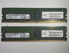 X2Micron 16GB 1Rx4 DDR4  2933Mhz PC4-23400 RDIMM ECC MTA18ASF2G72PZ-2G9EI CISCO picture