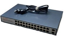 IPCamPower 24 Port POE Ethernet Switch Network 2 Gigabit Uplink Ports 30W READ picture