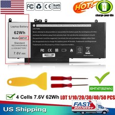 ✅LOT 6MT4T Battery For Dell Latitude E5470 E5570 15.6inch 79VRK 7V69Y TXF9M 62Wh picture