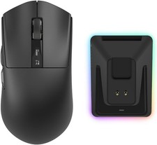 NEW🖱️ TECWARE EX1 Lightweight Gaming Mouse – Black Wireless/Wired RGB, 26K DPI picture