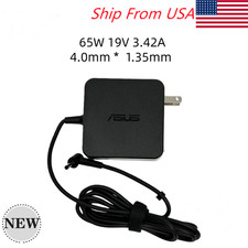 Genuine 65W 19V 3.42A AC Adapter Laptop Charger For ASUS ADP-65DWA 4.0*1.35mm picture