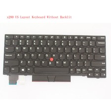 01YP000 NEW For Lenovo Thinkpad X280 20KF 20K X390 X395 US Layout Keyboard picture