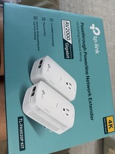 TP-Link AV2000 Powerline Network Extender 4K Kit 2-Port Gigabit picture