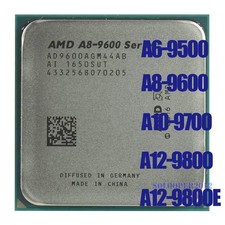 AMD A6-Series A6-9500 A8-9600 A10-9700 A12-9800 9800E Socket AM4 CPU Processor picture