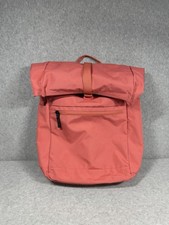 IKEA STARTTID 18L Roll Top Backpack Pink Red Discontinued Color picture