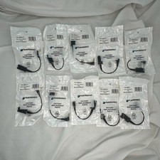 Lot of 10 New Plantronics PL-40845-01 QD to 3.5mm Headset Adapter Cable NEW OEM picture