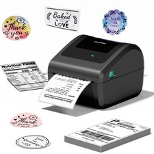 Phomemo 4x6 Wireless Shipping Label Printer Bluetooth Thermal Label Printer Lot picture