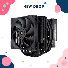 Dual Tower CPU Air Cooler 5 Heat Pipe PWM Fan AM4 AM5 LGA 1700 picture