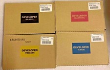Xerox DC 700 700i 770 550 560 570 4 color Developer kit CMYK Genuine OEM Sealed  picture