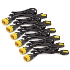 APC by Schneider Electric Power Cord Kit (6 ea), Locking, C13 to C14, 1.2m picture
