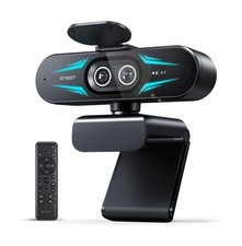 EMEET C60E Dual-Camera 4K Webcam for Streaming, Wide-Angle & Telephoto picture