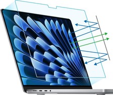 2-Pack Anti Blue Light Matte Screen Protector Compatible with MacBook Air 15.3 i picture