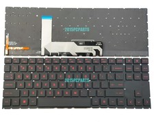 HP Omen 15-EK 15-EK0020CA 15-EN 15-EN0036NR 15-EN1013DX Keyboard Red Backlit US picture