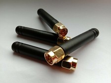 5 pcs GSM 868M/900M/915MHz Antenna 2dbi SMA male 4cm Transmit Aerial Vertical picture