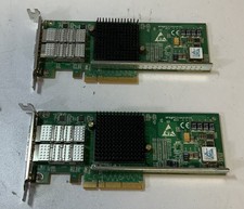 (Lot of 2) Silicom PE210G2SPI9-SR 2-Port 10GbE PCI-E Ethernet Adapter Card 