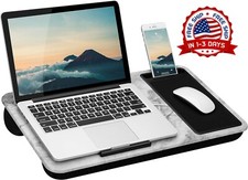 Mesita para laptop bandeja mesitas mesa para cama portatil comodo no se desliza picture