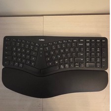 Nulea HD315 Ergonomic Wireless Keyboard Split Bluetooth 2.4G USB Black picture