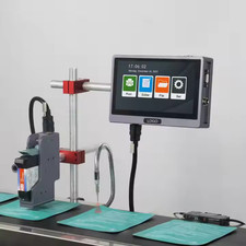 Automatic online inkjet printer 25.4mm printing date not including conveyor picture