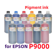 11 X1Liter Premium Pigment refill ink for SureColor SC P9000 Printer picture