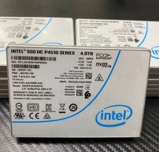 Intel P4510 4TB U.2 NVMe PCIe 2.5'' SSDPE2KX040T8 Solid State Drive 3000MB/s picture